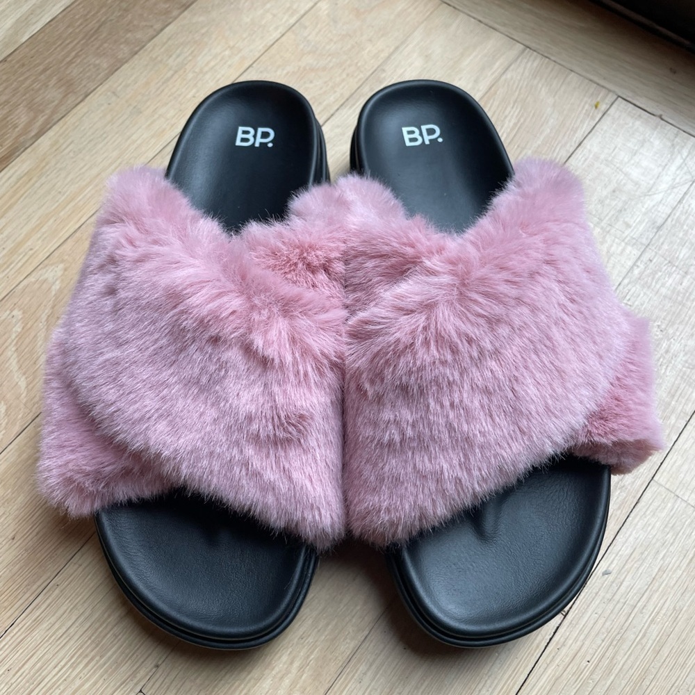 Pink BP SLIPPERS